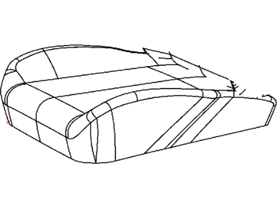 Mopar 5LE19BD1AA Cover Front Seat Cushion
