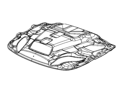 Mopar 68309049AB Silencer Hood