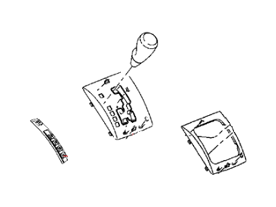 Dodge Shift Indicator - 1JW81XB2AB