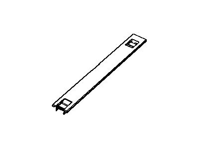 Dodge 1HM241DVAB BEZEL CARGO RAIL