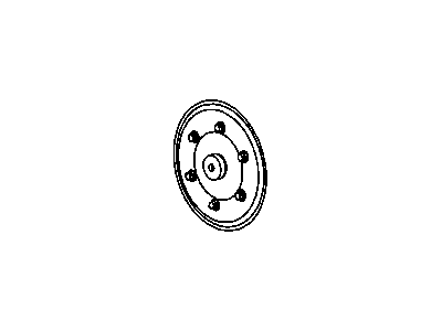 Ram 68002978AA PULLEY Fan