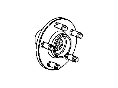 Dodge Shadow Wheel Stud - 6501053