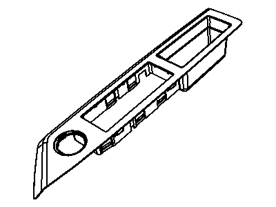 Dodge 1JX171DVAA BEZEL Switch