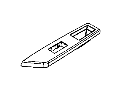 Dodge 1JX161DVAA BEZEL Switch