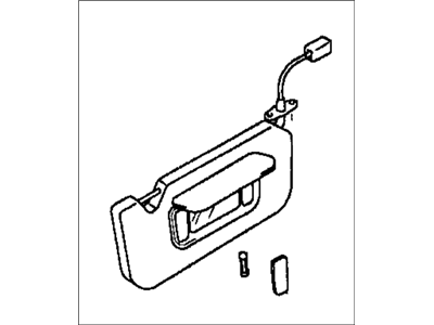 Chrysler MR356945 VISOR