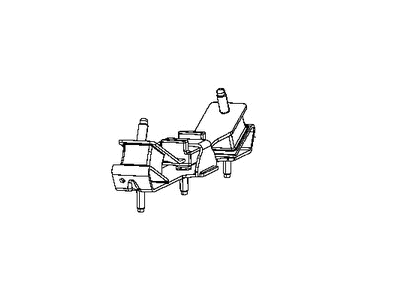Ram 2500 Transmission Mount - 68271945AA