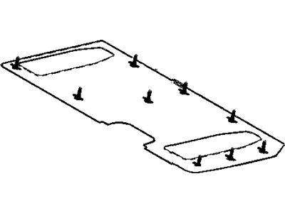 Dodge 5139391AA PANEL Seat Cushion