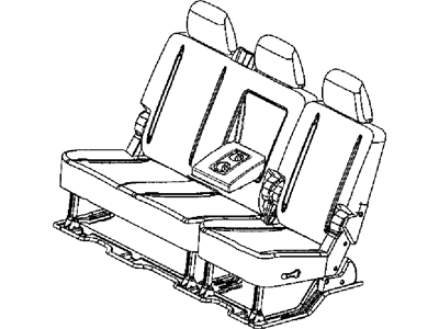 Dodge Ram 2500 Armrest - 1RH30XDVAA