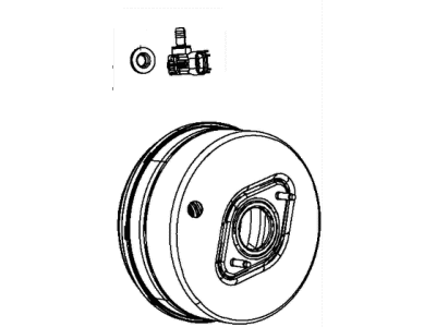 Jeep Grand Cherokee Brake Booster - 68259553AB