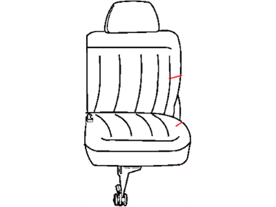 Dodge UF291L5AA HEADREST Rear