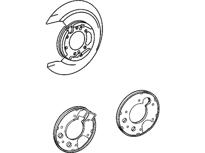 Dodge 5139223AA PLATE Brake Backing