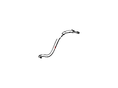 Ram 68031854AC HOSE Power Steering Return