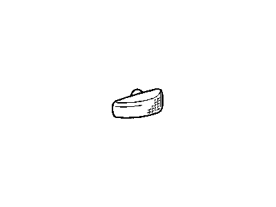 Mopar 5124431AA Lamp Side Repeater