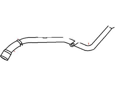 Chrysler 4879405AC TUBE Fuel Filler