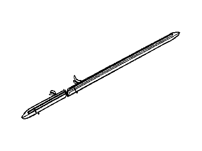 Chrysler SZ42ARHAA MOLDING Quarter Outside