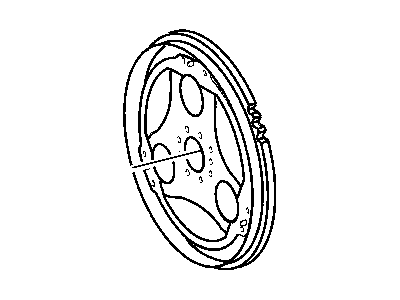 Chrysler 5098093AA PLATE Drive Plate