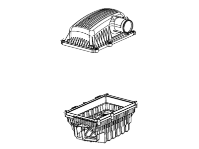 Ram Air Filter Box - 68290873AA