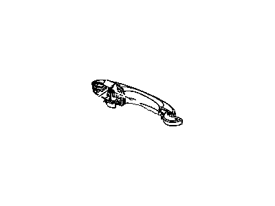 Dodge Caliber Door Handle - XU81ARHAE