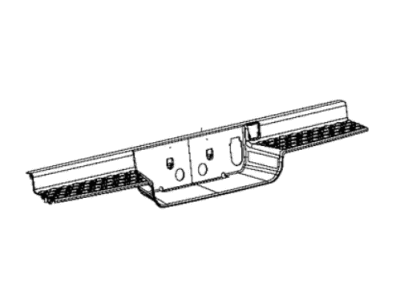 Ram 68342209AD STEP PAD Rear Bumper