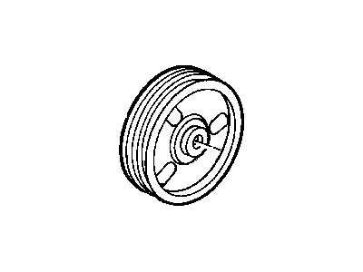 Dodge 4612383 PULLEY Power Steering Pump