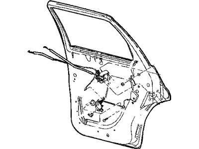 Chrysler 5027180AC LINK Latch Actuating
