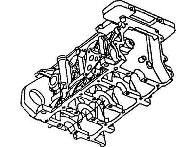 Chrysler 5066416AG ENGINE Short Block