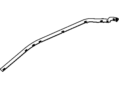 Chrysler 5008936AA SEAL Hood To Fender