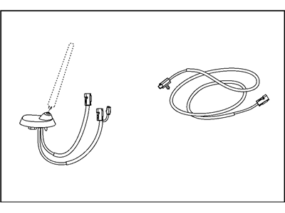 Jeep 82210905AB INSTALL KIT Satelite Receiver