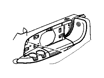 Dodge SW20ZJ3AD PANEL Quarter Trim