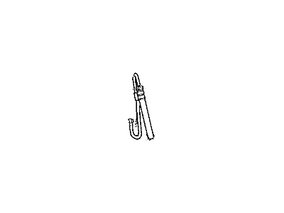 Dodge Ram 2500 Power Steering Hose - 52113733AE