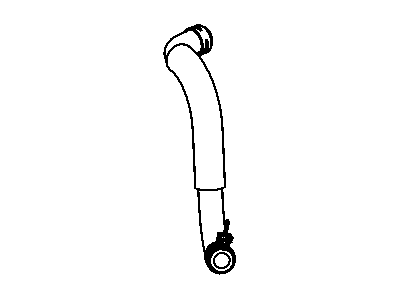 Chrysler 5058622AD HOSE AND TUBE Engine Coolant to Oil Cooler Inlet Includes: Clamps