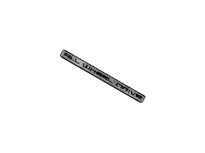 Dodge 4857723AA NAMEPLATE All Wheel Drive