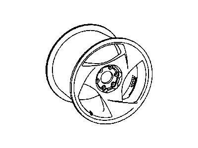 1999 Dodge Viper Spare Wheel - SM09WD2AA