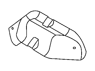 Dodge 4495876 SHIELD Fuel Tank