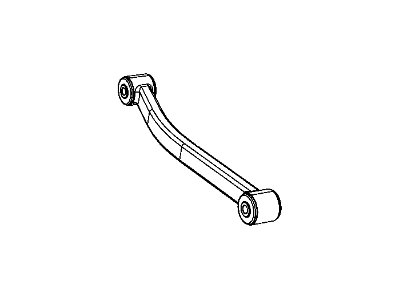 Mopar 52060015AF Upper Control Arm, Rear