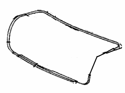 Chrysler LeBaron Weather Strip - 4490801