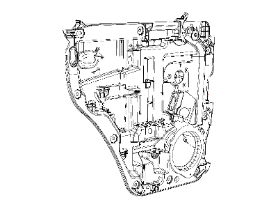Mopar 68033459AA Window Regulator, Rear Driver Side