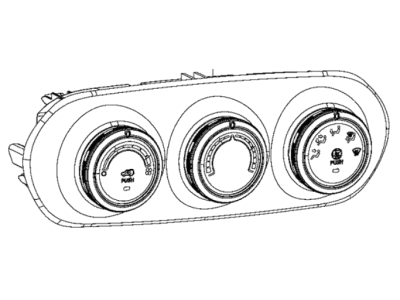 Jeep Renegade A/C Switch - 6RJ15LXHAA