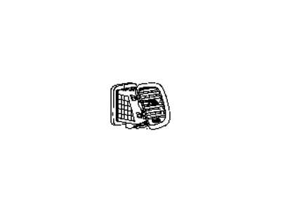 Dodge 1UQ86SZSAD OUTLET Air Conditioning & Heater Outboard Right