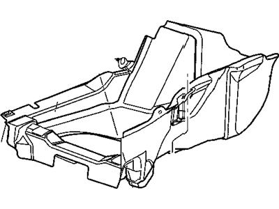 Dodge UU86XDVAE CARPET Floor Console