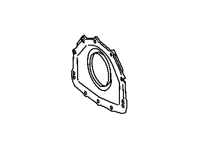 Dodge 68006028AA RETAINER AND SEAL Crankshaft Rear Oil