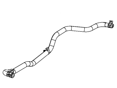 Mopar 5030600AB Hose Coolant Bottle Inlet