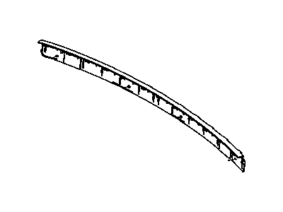 Chrysler XC42RXFAF MOLDING Decklid