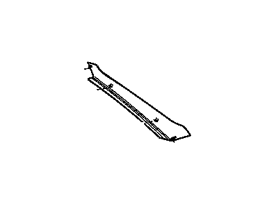 Chrysler XC40AB5AE MOLDING A PILLAR