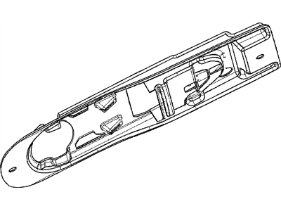 Dodge 5028053AA RETAINER Overhead Console