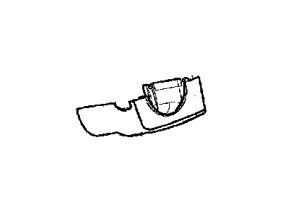 Dodge 5GW81DX9AE SHROUD Steering Column