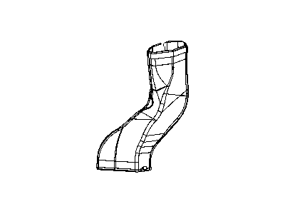 Ram 4677527AB DUCT Rear A/C