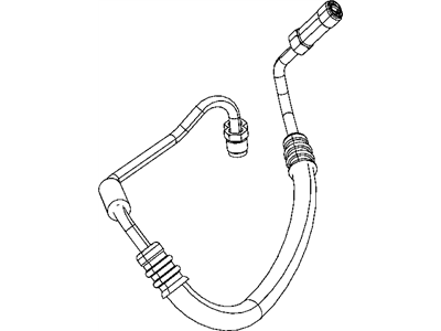 Jeep Wrangler Power Steering Hose - 52060274AE