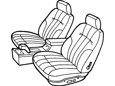 Dodge QY221DVAA SHIELD Seat Adjuster