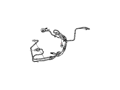 Dodge Brake Line - 4721323AC